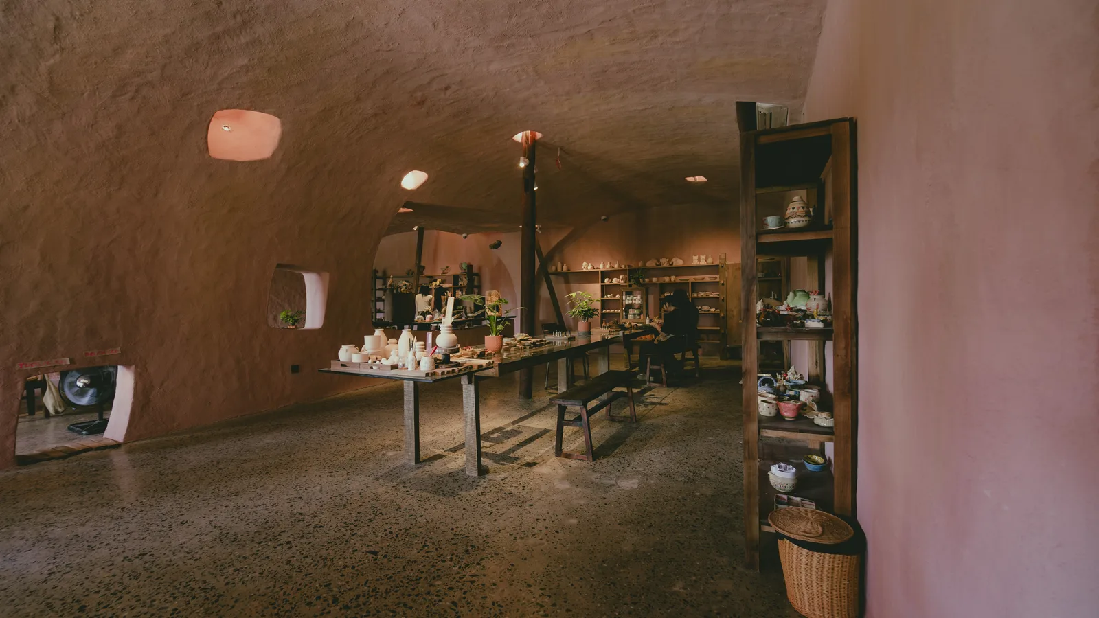 Pottery & Wood Carving studio